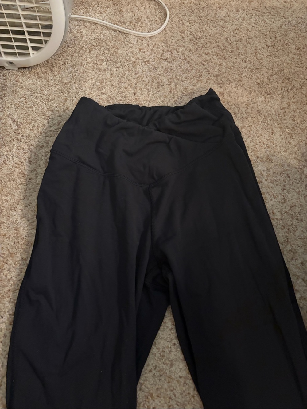 High-Waist Black Active Leggings